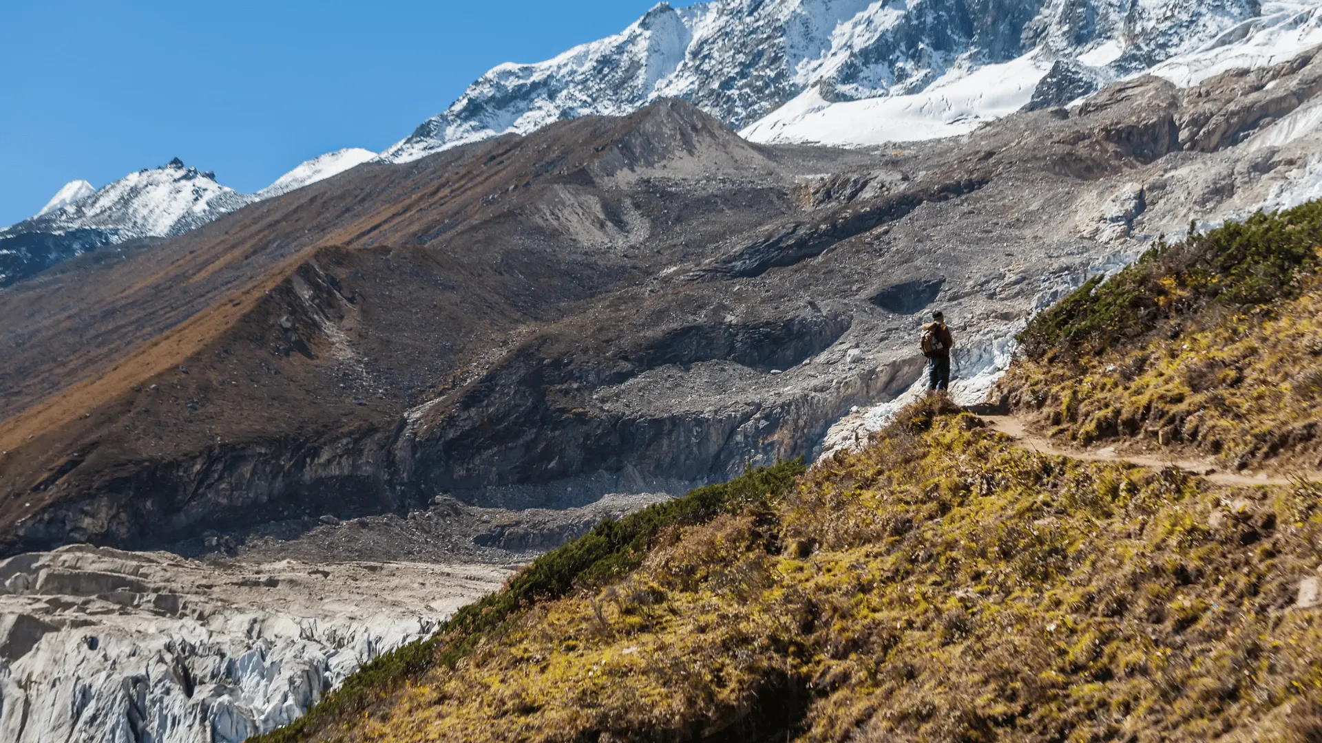 Manaslu helicopter tour over the remote Gorkha Himal