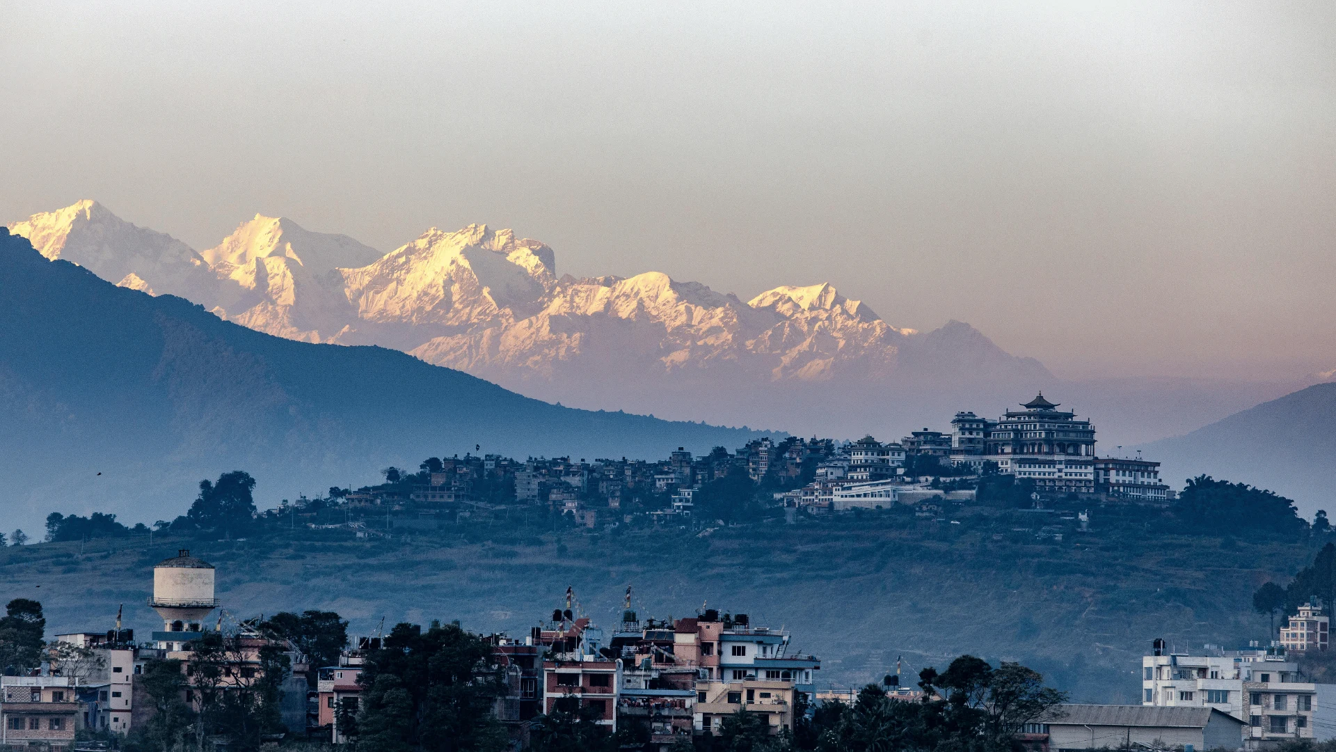 First-time traveller boarding a Nepal helicopter tour